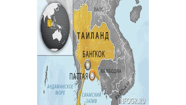 Таиланд. Карта