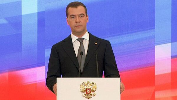 Медведев искренне поблагодарил всех, с кем работал в годы президентства