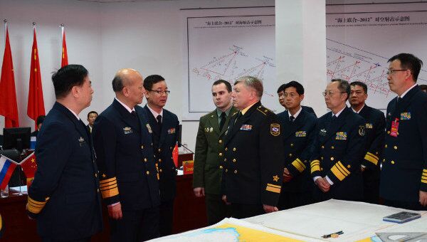 Совместные военно-морские учения РФ и Китая