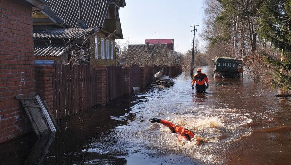 Почти 100 домов затопило в Новосибирской области