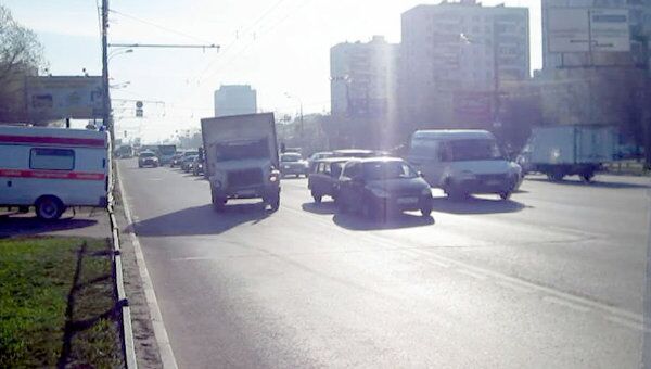 Авария с пострадавшим привела к пробке на Щелковском шоссе