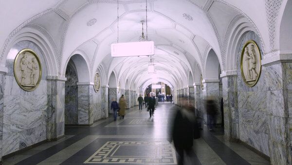 Станция метро Парк культуры-кольцевая. Архив