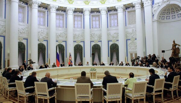 Заседание Совета по правам человека. Архивное фото
