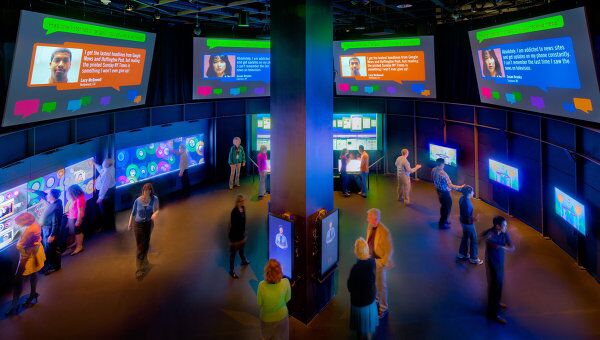 Интерактивная галерея, посвященная новым медиа, открывается в Вашингтоне