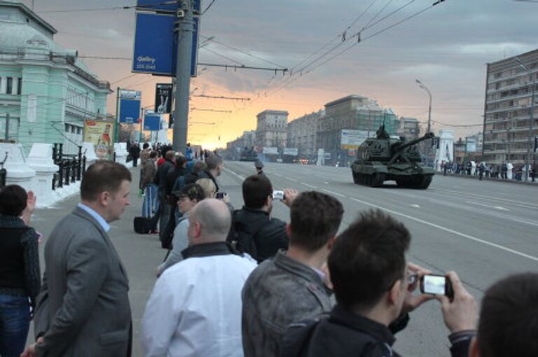 Парад репетиция Москва репортер