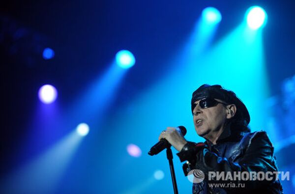 Концерт группы Scorpions в Москве