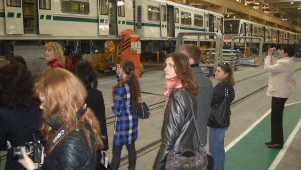 По заводу, который делает поезда для метро Москвы, будут водить экскурсии
