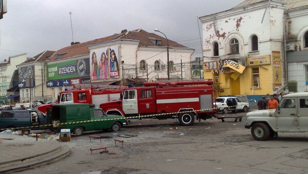 Теракт у центрального рынка во Владикавказе 