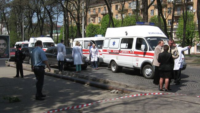 Серия взрывов в Днепропетровске