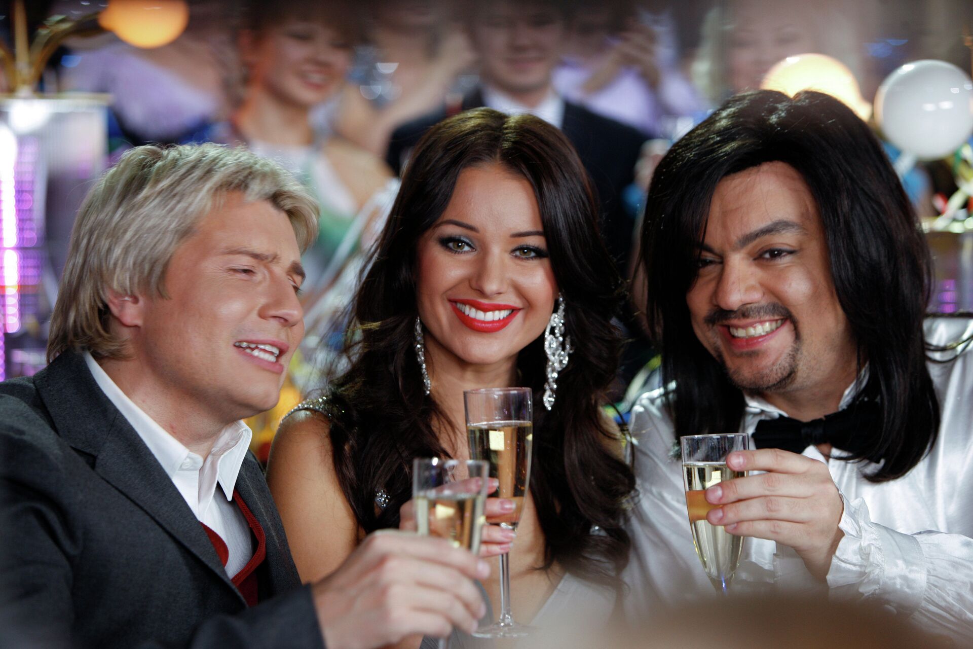 Съемки шоу Новогодний парад звезд для телеканала Россия - РИА Новости, 1920, 11.06.2025