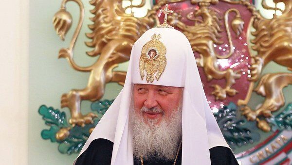 Патриарх Кирилл в Болгарии