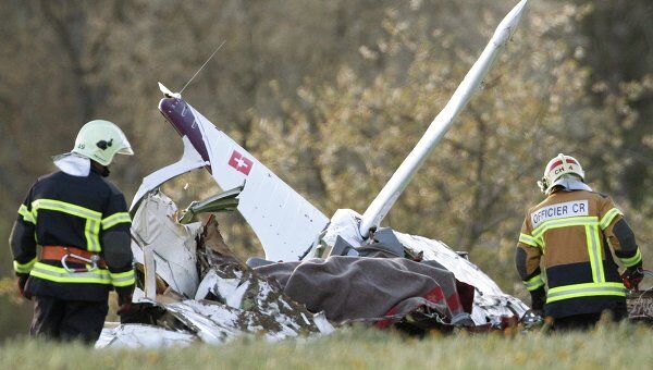 Крушение самолета в Швейцарии