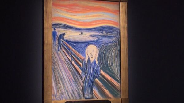 Шедевр Мунка Крик впервые показали в Нью-Йорке перед аукционом 