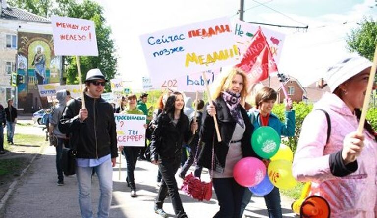 Скейтеры и роллеры устроили экстремальный Первомай в Тольятти