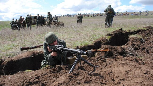 Военно-историческая Реконструкция Бои у Валькерсдорфа 1945