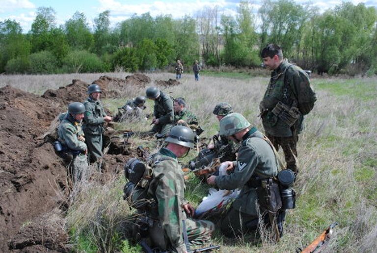 Военно-историческая Реконструкция Бои у Валькерсдорфа 1945