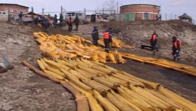 В районе, пострадавшем от загрязнения Ангары, снят режим ЧС