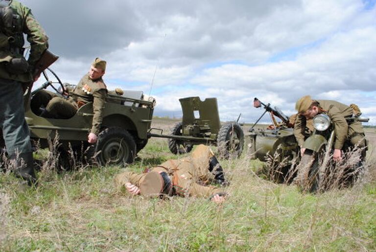 Военно-историческая Реконструкция Бои у Валькерсдорфа 1945