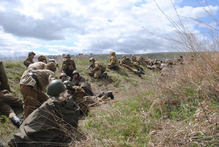 Военно-историческая Реконструкция Бои у Валькерсдорфа 1945