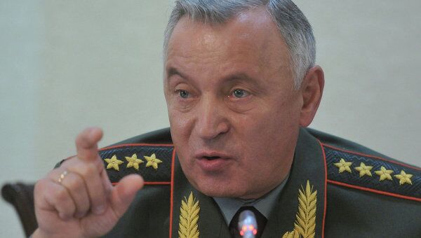Начальник Генерального штаба Вооруженных Сил РФ Николай Макаров 