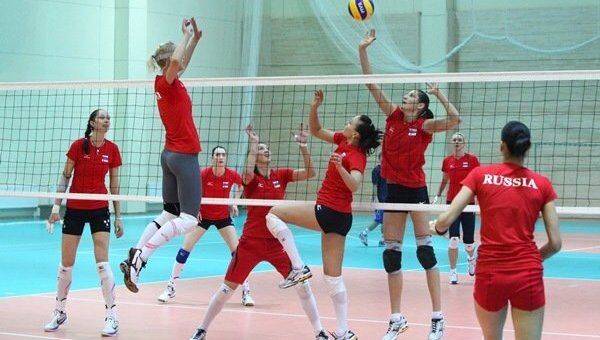 Российские волейболистки выиграли у сборной Сербии