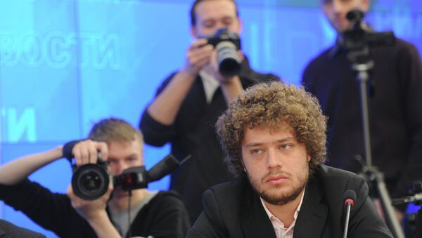 Пресс-конференция, посвященная созданию Лиги избирателей в Москве