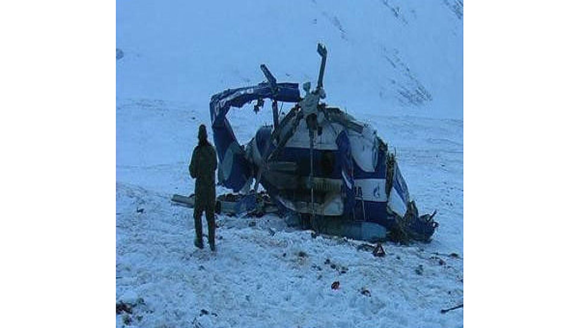 На Алтае разбился вертолет Ми-8 компании 