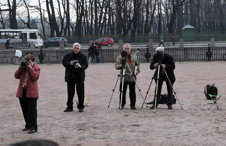 Фотокорры Петербурга встретились по традиции на Потемкинской лестнице 