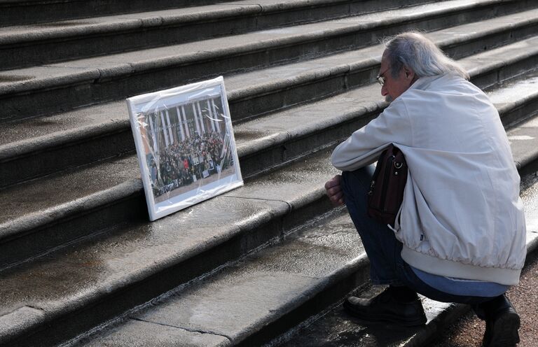 Фотокорры Петербурга встретились по традиции на Потемкинской лестнице 