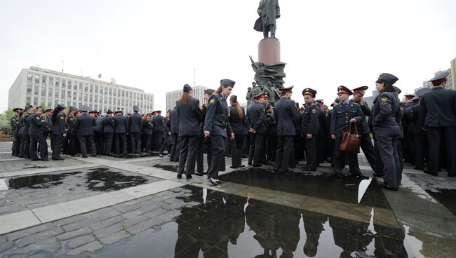 Подготовка к Маршу миллионов в Москве