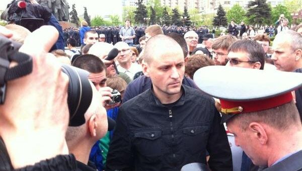 Марш миллионов Удальцов подготовка репортер