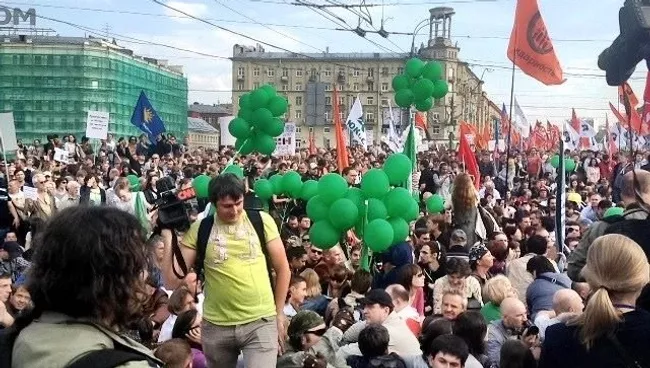 Митинг оппозиция Москва