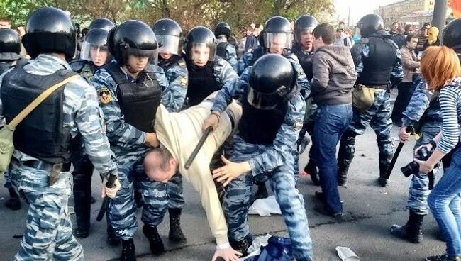 Митинг оппозиции в Москве