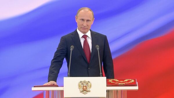 Инаугурация Путина: кавалерийский эскорт, присяга, именитые гости и парад