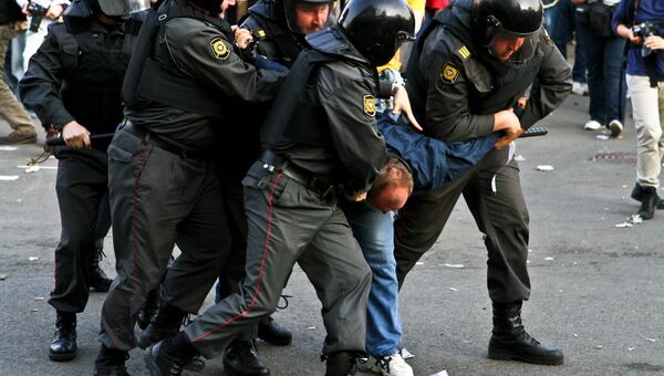 Столкновения в центре Москвы 6 мая 