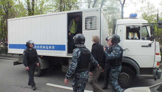 Акция в Москве 7 мая 