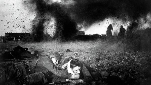 Великая Отечественная война. Октябрь 1941 года. Архивное фото