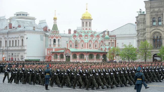 Военный парад, посвященный Дню Победы