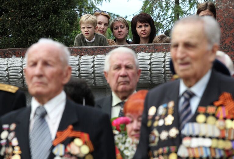 Празднование Дня Победы в Сочи