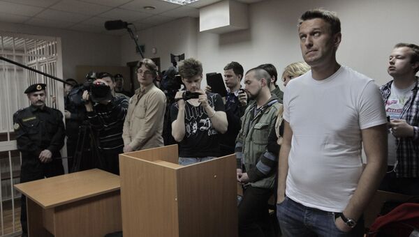 Алексей Навальный заключен под стражу на 15 суток