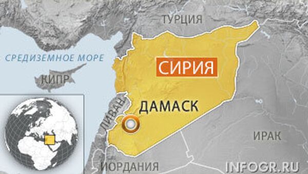 Сильный взрыв прогремел на востоке Дамаска