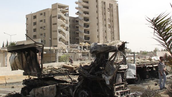 Последствия теракта в Дамаске
