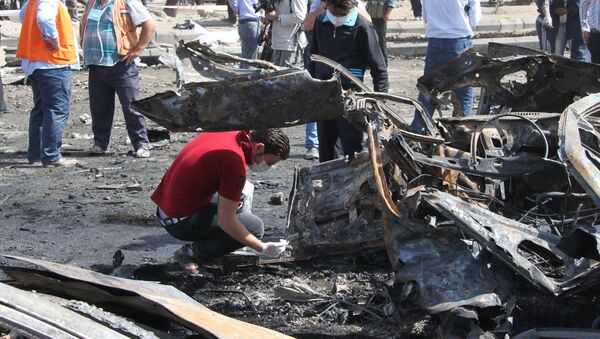 Последствия теракта в Дамаске