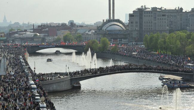 Марш миллионов в Москве. Архив