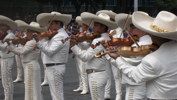 Мексиканские марьячи. Архивное фото