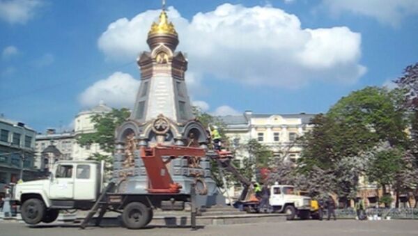 Памятник героям Плевны привели в порядок после народных гуляний в Москве