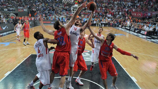 Баскетболисты ЦСКА упустили чемпионство Евролиги сезона 2011/12