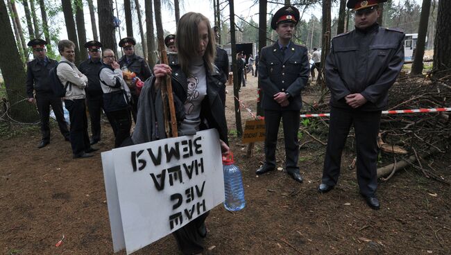 Ситуация в Цаговском лесу