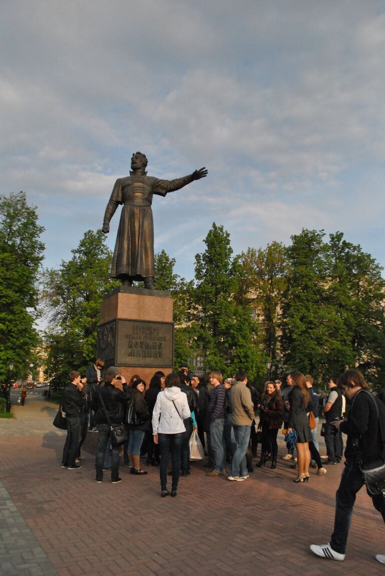 народные гуляния ОкупайНН Нижний Новгород оппозиция