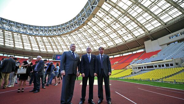 Визит инспекционной комиссии ФИФА в Москву
